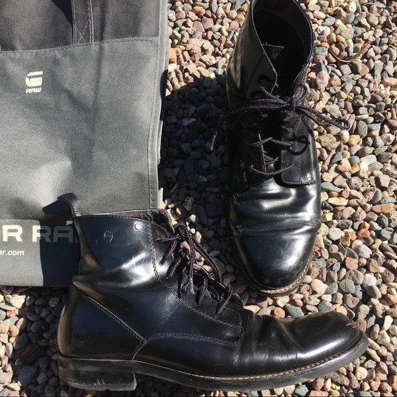 g star combat boots